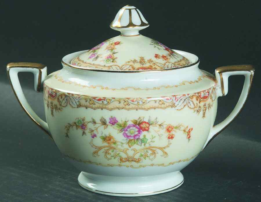 N62 Sugar Bowl & Lid by Noritake-1