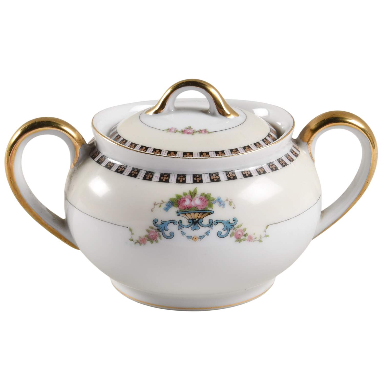 N622 Sugar Bowl & Lid by Noritake-1