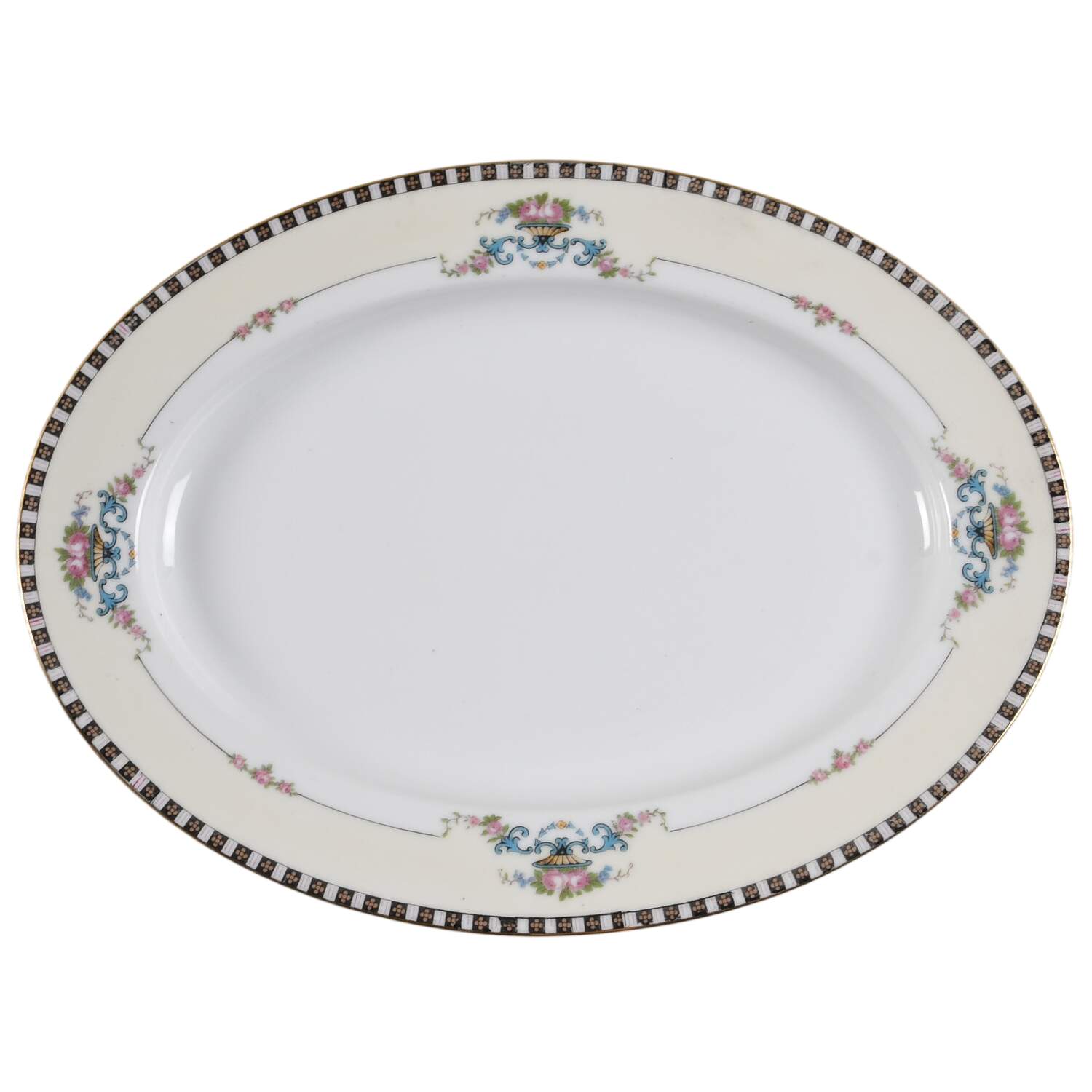 N622 11" Oval Serving Platter by Noritake-1