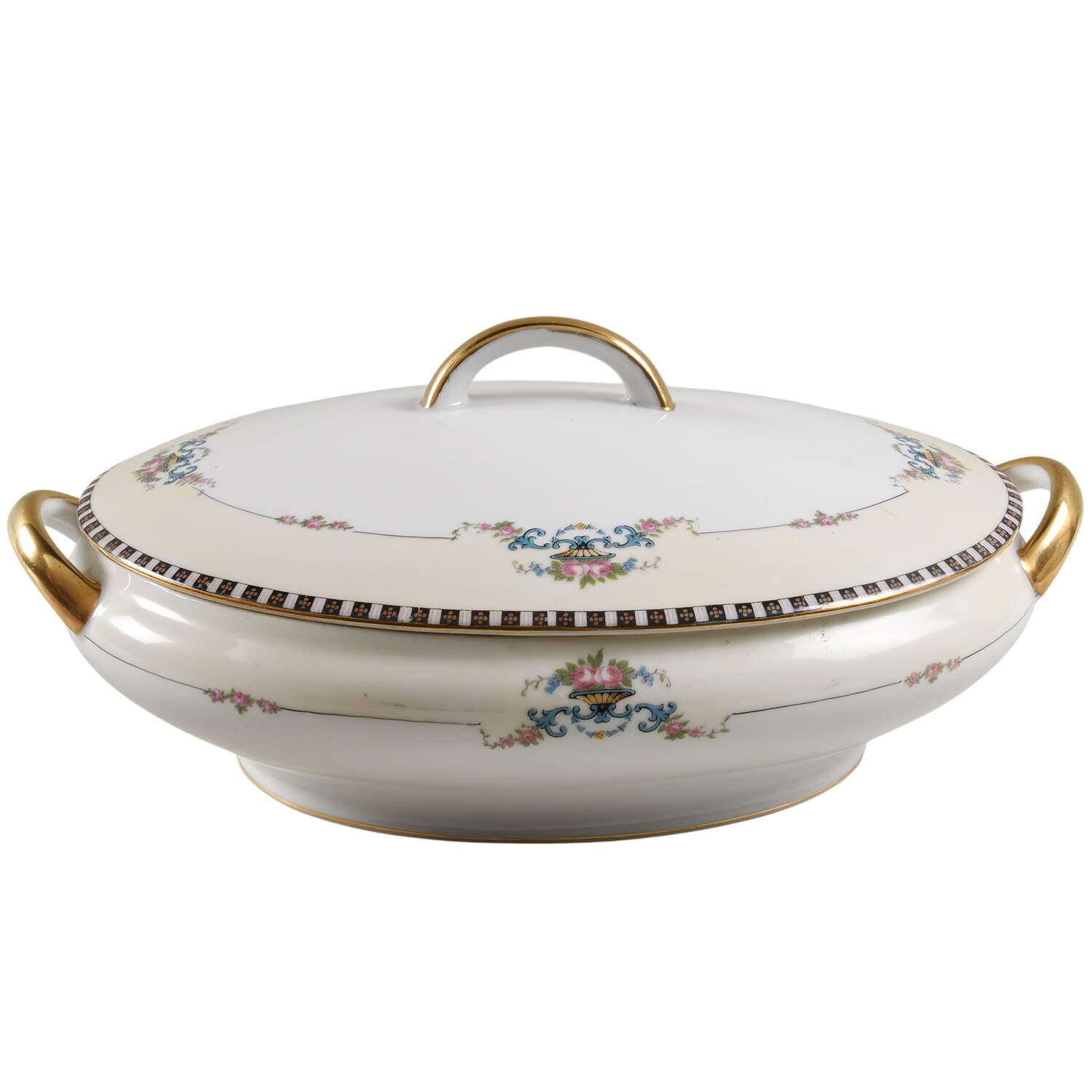 N622 Oval Covered Vegetable by Noritake-1