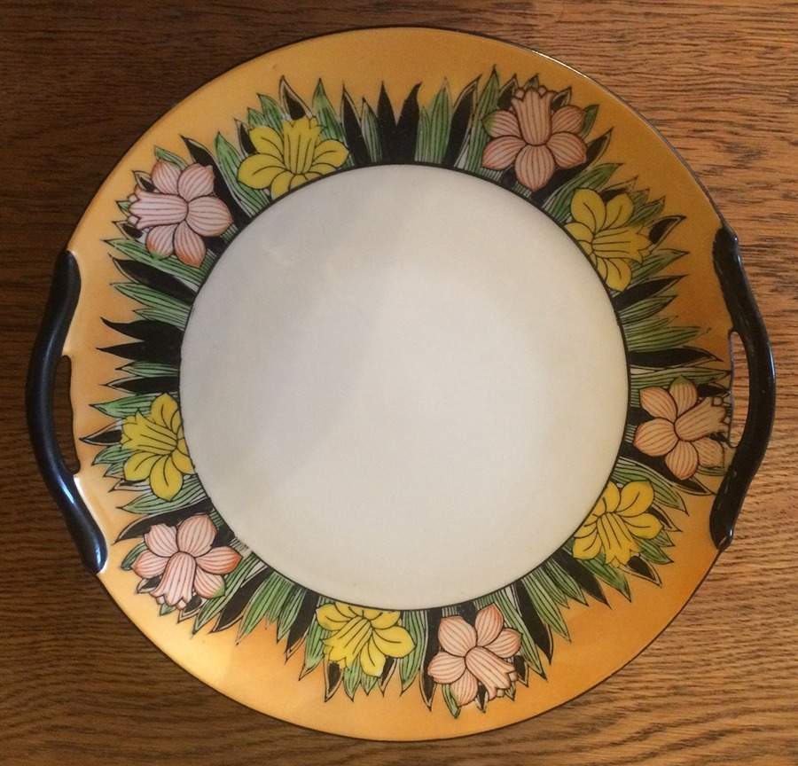 N631 Handled Cake Plate by Noritake-1