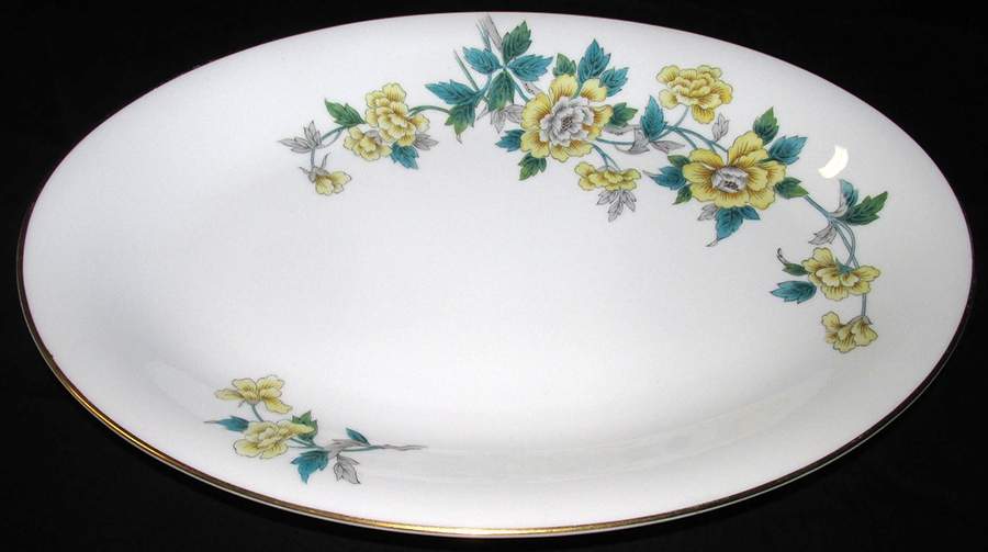 N64 14" Oval Serving Platter by Noritake-1