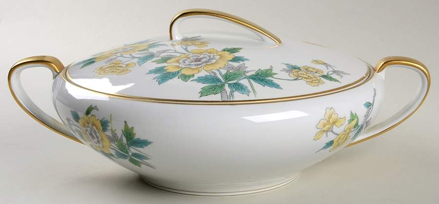 N64 Round Covered Vegetable by Noritake-1