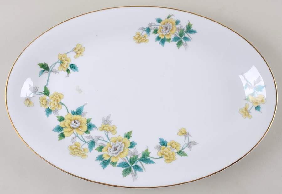 N64 16" Oval Serving Platter by Noritake-1