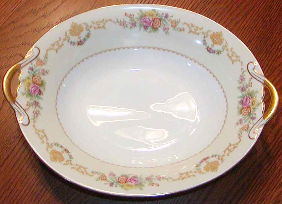 N641 10" Oval Vegetable Bowl by Noritake-1