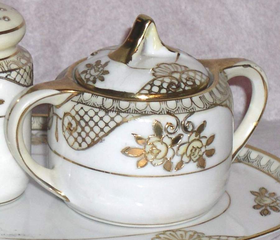 N645 Sugar Bowl & Lid by Noritake-1
