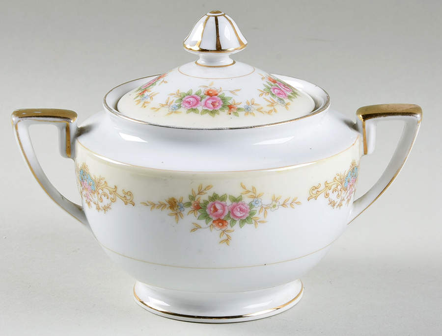 N655 Sugar Bowl & Lid by Noritake-1