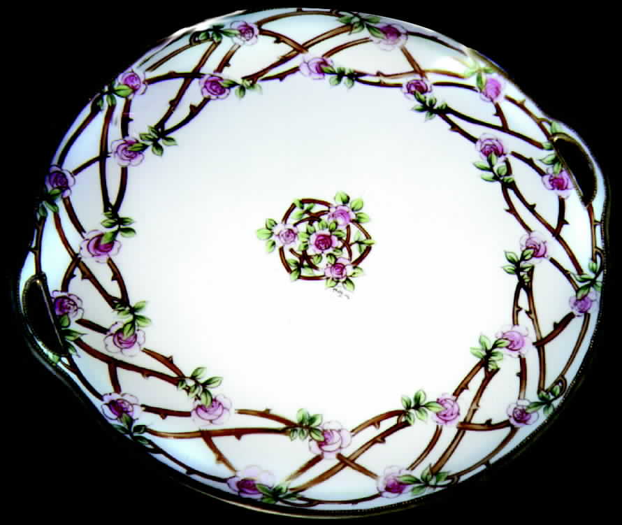 N658 Handled Cake Plate by Noritake-1