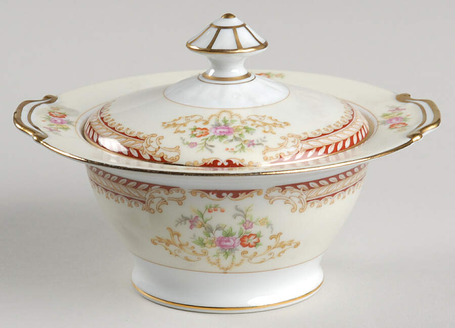 N66 Sugar Bowl & Lid by Noritake-1