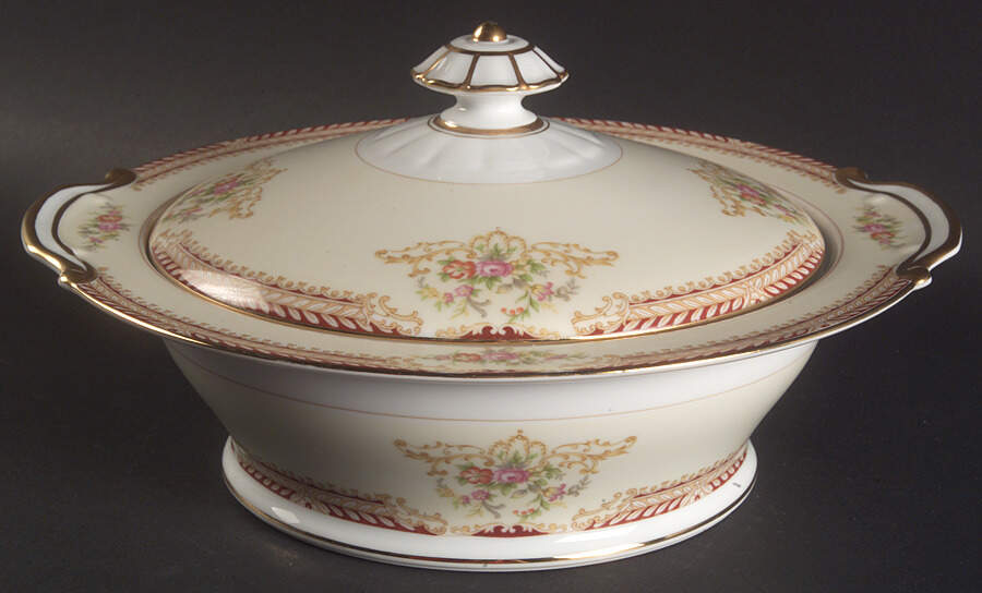 N66 Round Covered Vegetable by Noritake-1