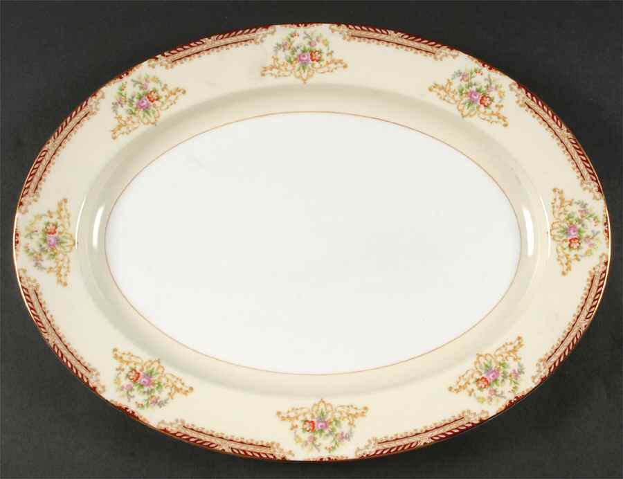 N66 16" Oval Serving Platter by Noritake-1