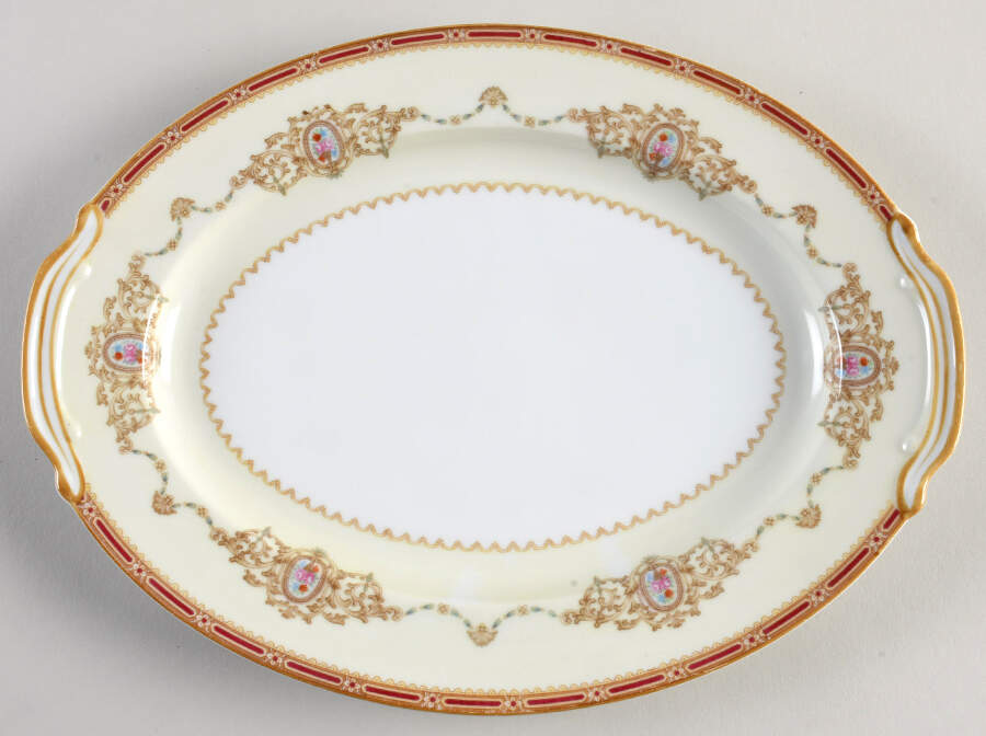 N662 11" Oval Serving Platter by Noritake-1