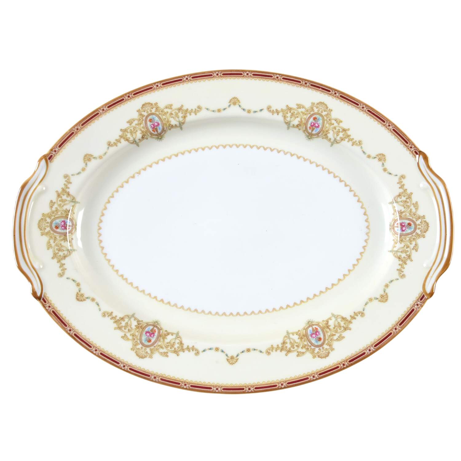 N662 13" Oval Serving Platter by Noritake-1