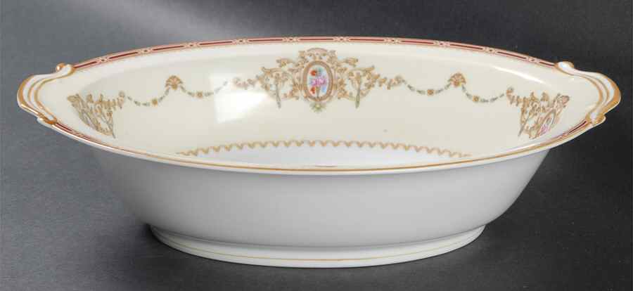 N662 10" Oval Vegetable Bowl by Noritake-1