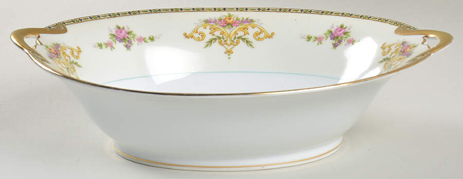 N672 10" Oval Vegetable Bowl by Noritake-1