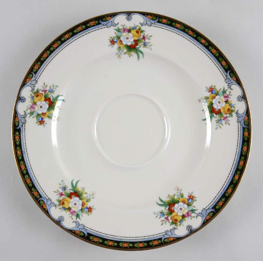 N678 Chip Bowl/Plate for Chip & Dip Set by Noritake-1