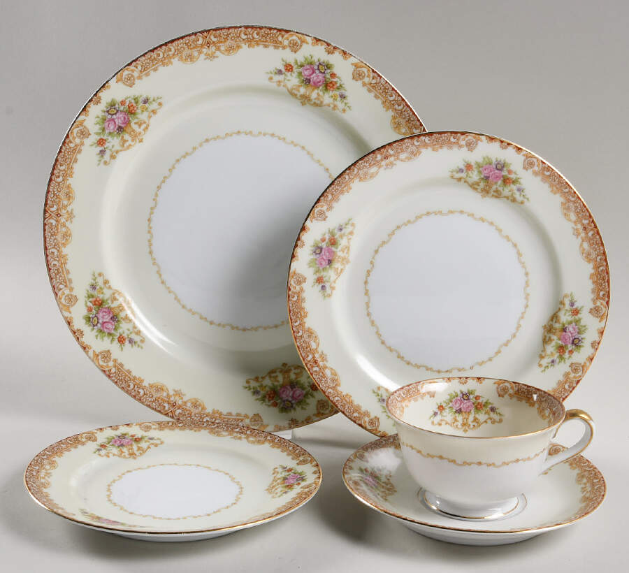 N68 5 Piece Place Setting by Noritake-1