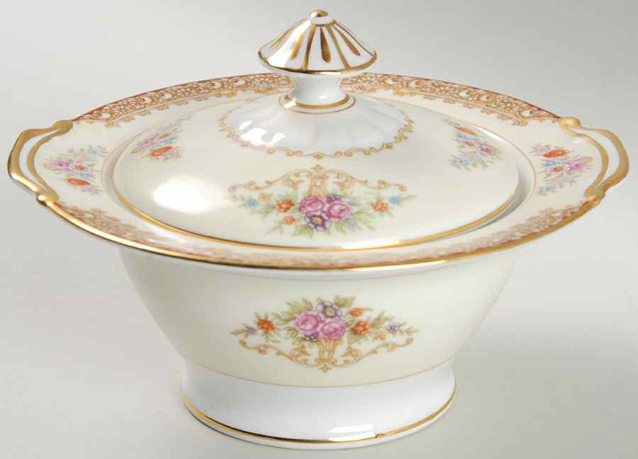 N68 Sugar Bowl & Lid by Noritake-1