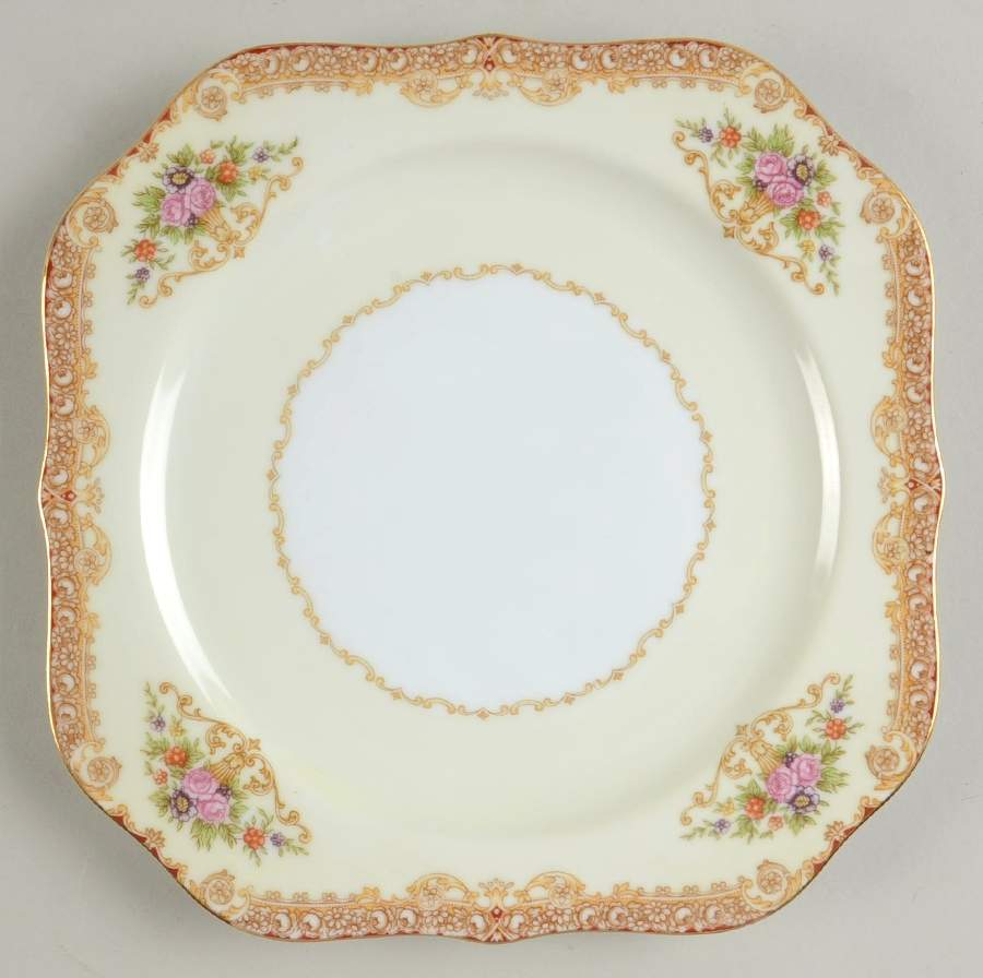 N68 Square Salad Plate by Noritake-1
