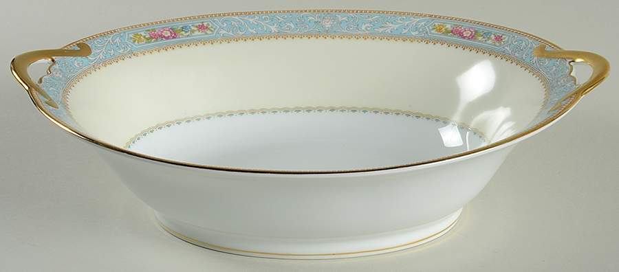 N681 10" Oval Vegetable Bowl by Noritake-1