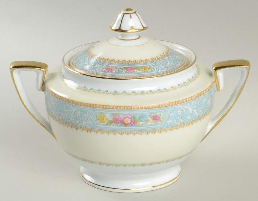 N681 Sugar Bowl & Lid by Noritake-1