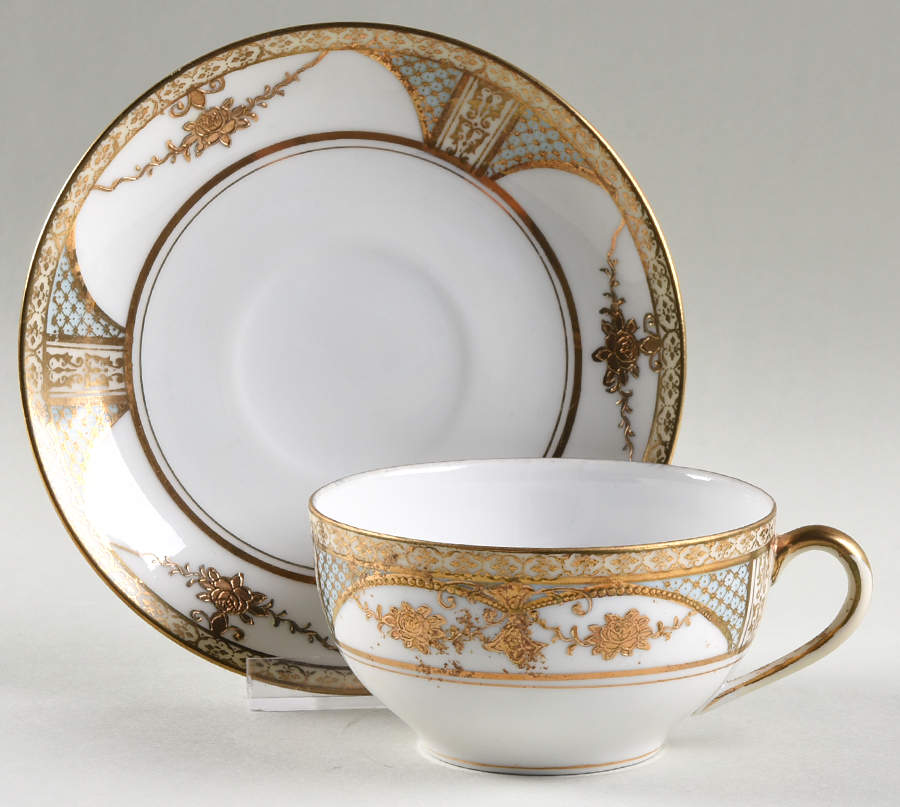 N699 Flat Cup & Saucer Set by Noritake-1