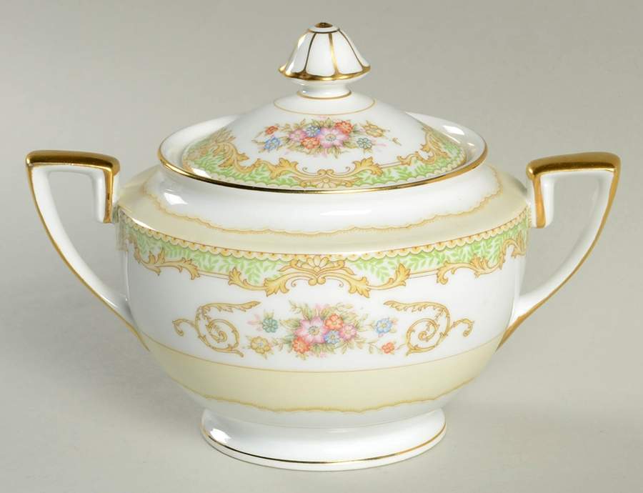 N70 Sugar Bowl & Lid by Noritake-1