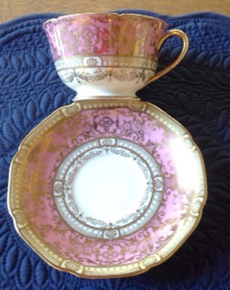 N705 Footed Cup & Saucer Set by Noritake-1