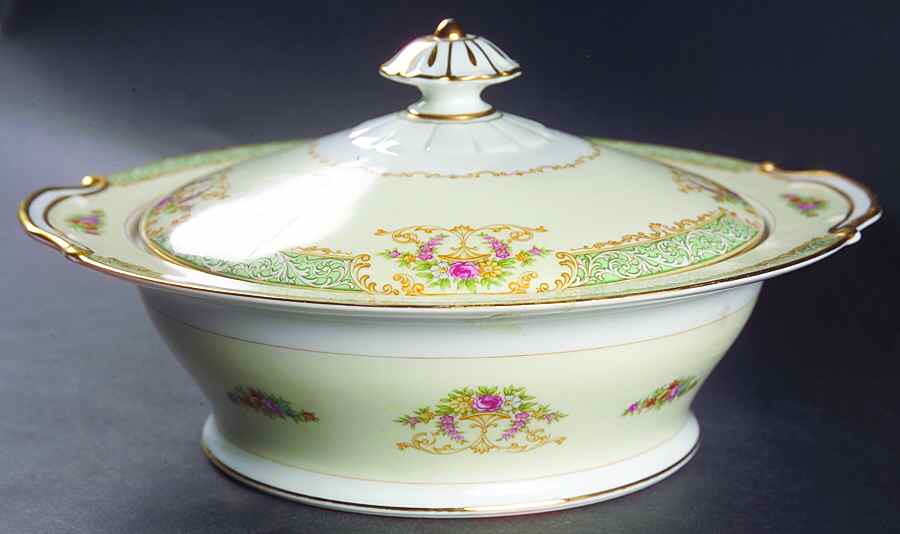N71 Round Covered Vegetable by Noritake-1