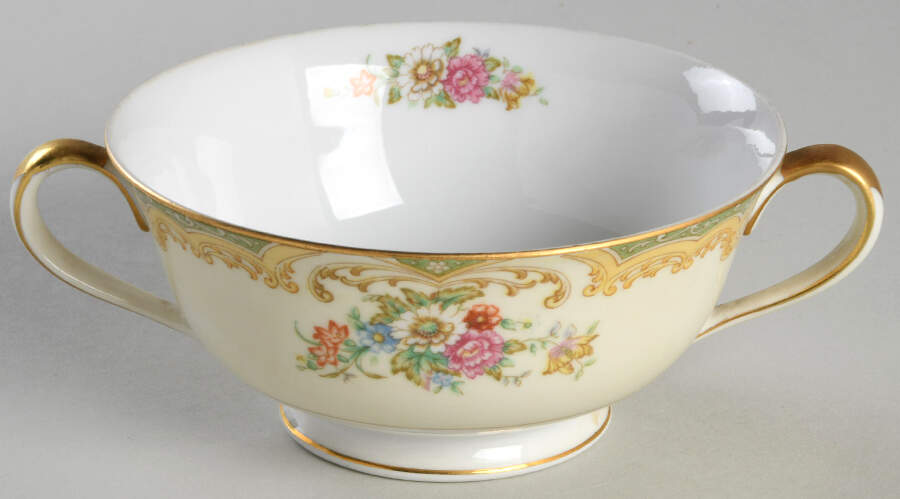 N72 Footed Cream Soup Bowl by Noritake-1