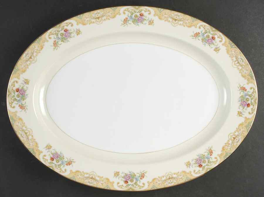 N72 16" Oval Serving Platter by Noritake-1