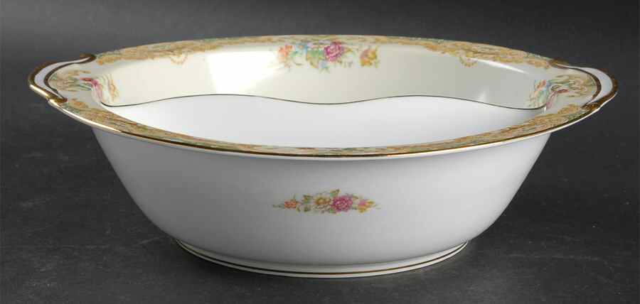 N72 10" Round Divided Vegetable Bowl by Noritake-1