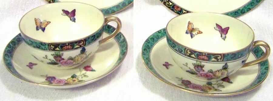 N726 Flat Cup & Saucer Set by Noritake-1