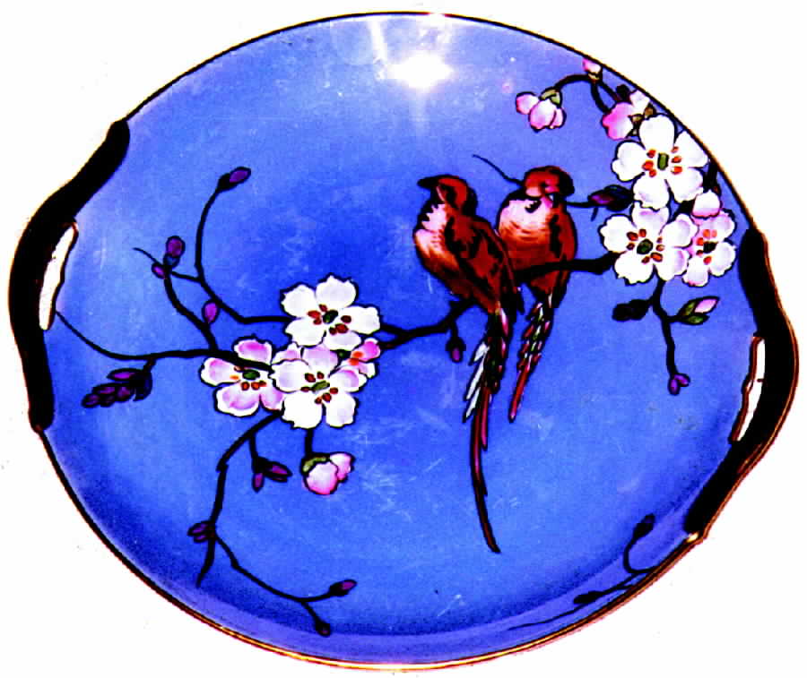 N728 Handled Cake Plate by Noritake-1