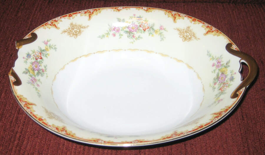 N729 10" Oval Vegetable Bowl by Noritake-1
