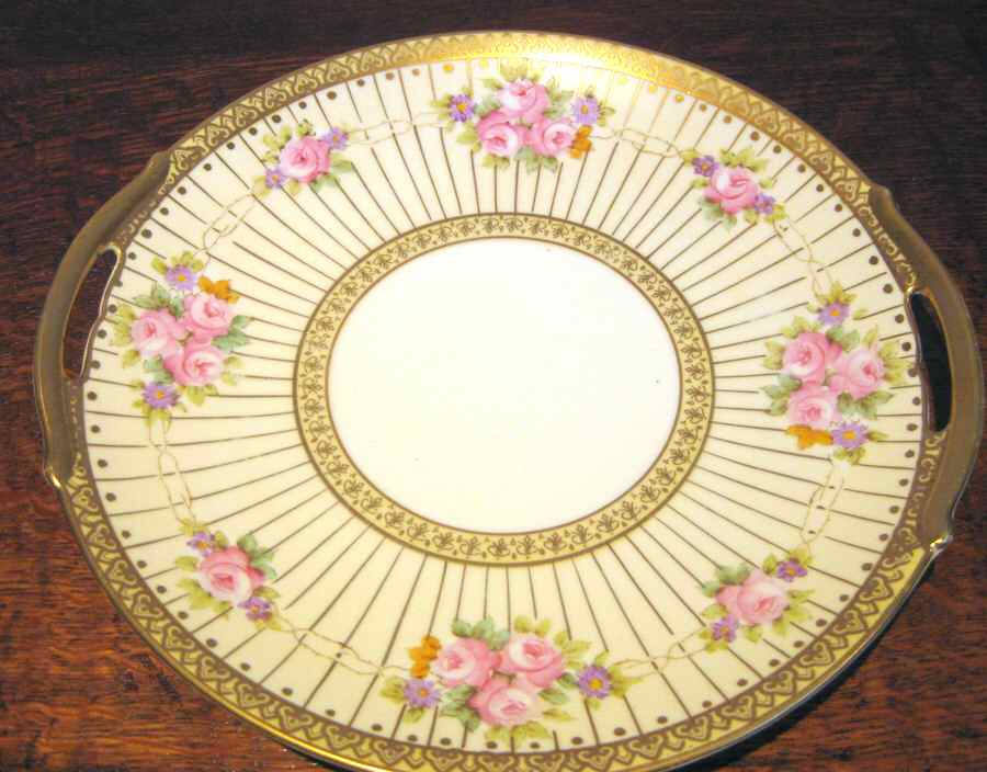 N733 Handled Cake Plate by Noritake-1