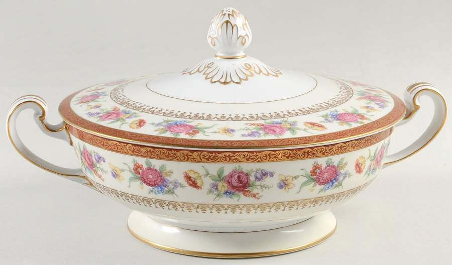 N735 Round Covered Vegetable by Noritake-1