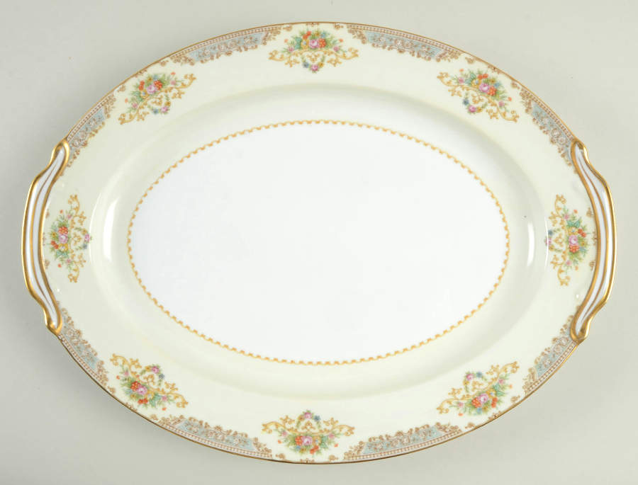 N74 16" Oval Serving Platter by Noritake-1