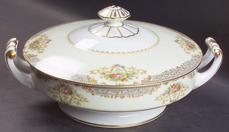 N74 Round Covered Vegetable by Noritake-1
