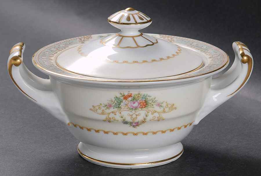 N74 Sugar Bowl & Lid by Noritake-1