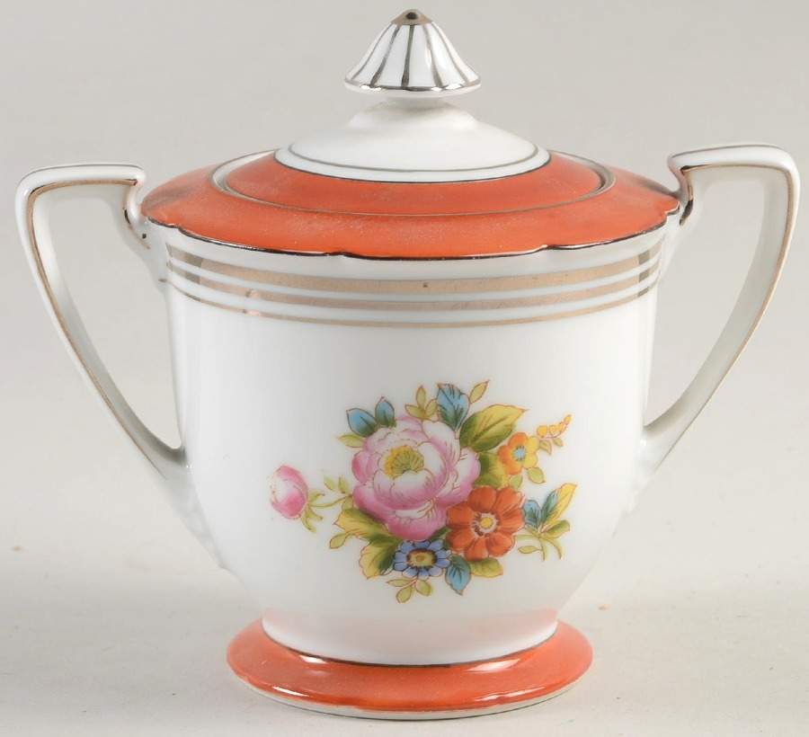 N749 Sugar Bowl & Lid by Noritake-1