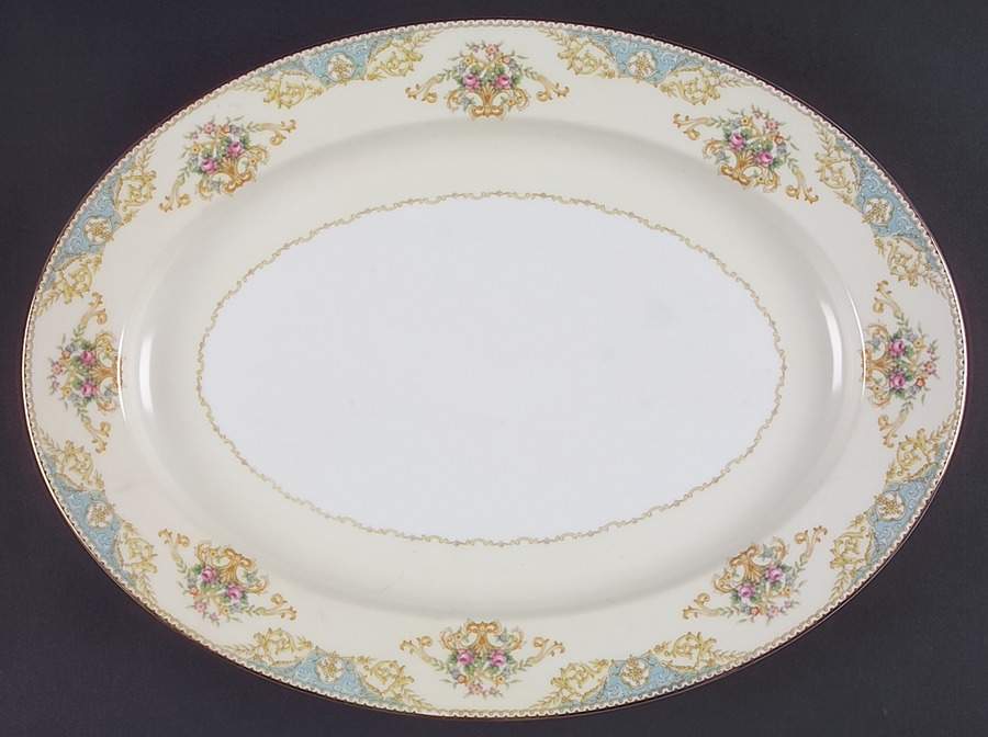 N75 16" Oval Serving Platter by Noritake-1