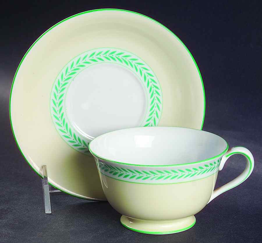 N755 Footed Cup & Saucer Set by Noritake-1