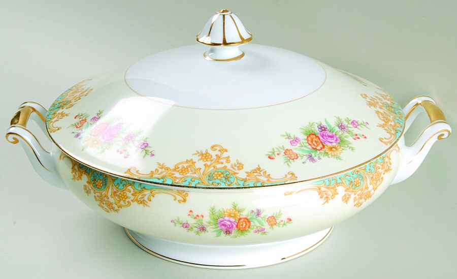 N76 Round Covered Vegetable by Noritake-1