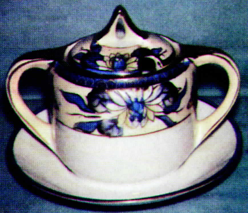 N768 Mustard Jar & Lid by Noritake-1