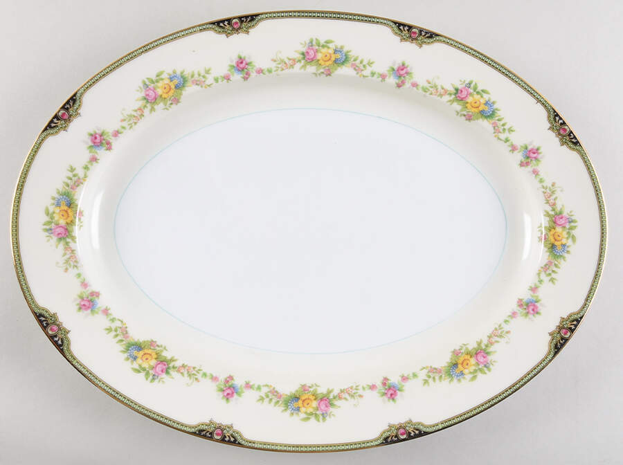 N770 16" Oval Serving Platter by Noritake-1