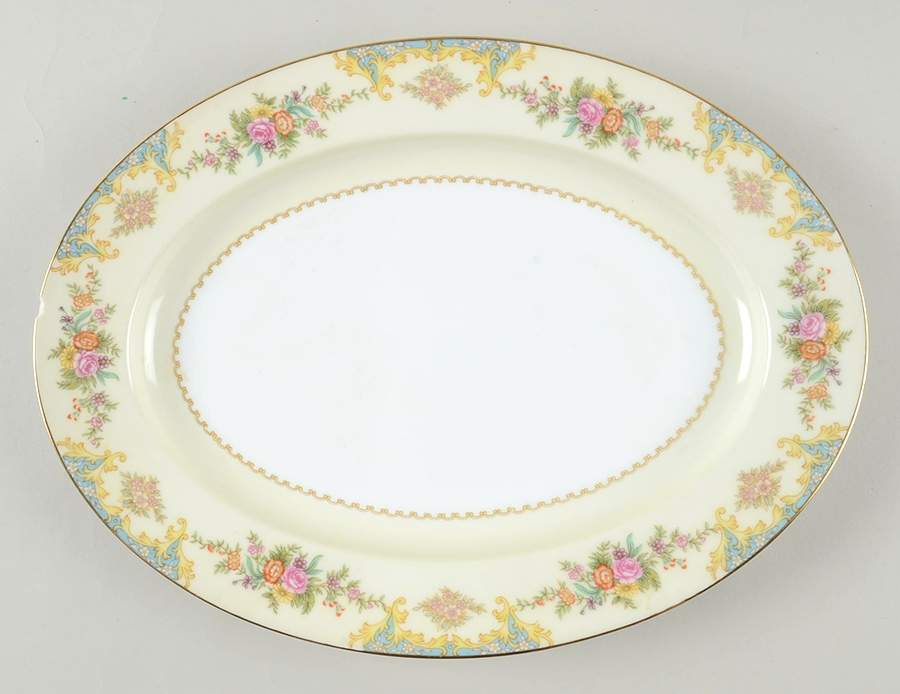 N771 11" Oval Serving Platter by Noritake-1