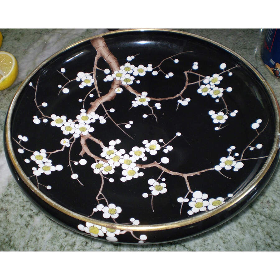 N772 Black Dinner Plate by Noritake-1