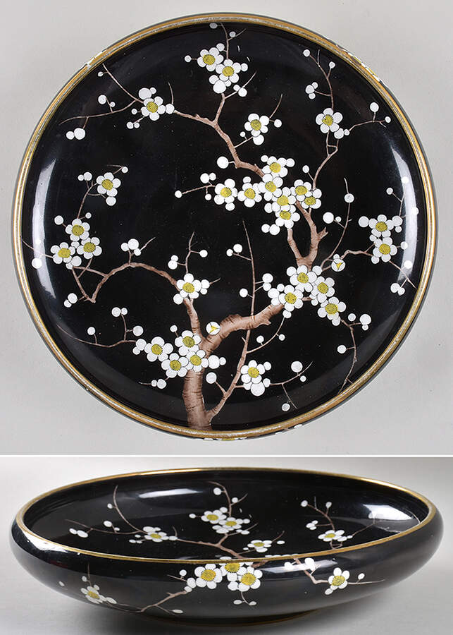 N772 Black Centerpiece by Noritake-1