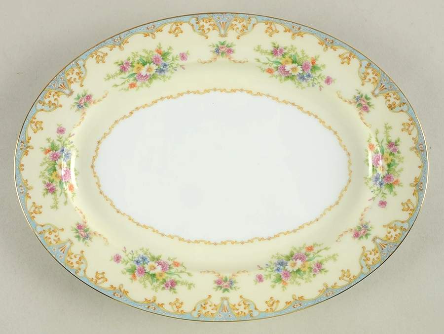 N777 11" Oval Serving Platter by Noritake-1